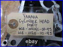 0720 OEM Yamaha Port Cylinder Head 6CE-W009C-00-9S 6CE-11120-00-9S