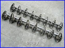 10-15 Camaro SS LS3 L99 823 Rectangle Port Rocker Arms With Stands Rockers OEM 853