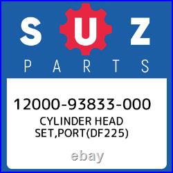 12000-93833-000 Suzuki Cylinder head set, port(df225) 1200093833000, New Genuine