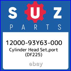 12000-93Y63-000 Suzuki Cylinder head set, port (df225) 1200093Y63000, New Genuine