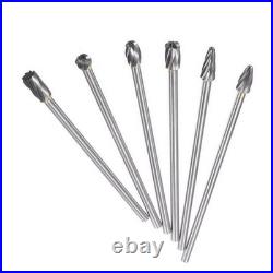 6x Tungsten Carbide Aluminum Porting Polishing tool Kit Cylinder Head Porting