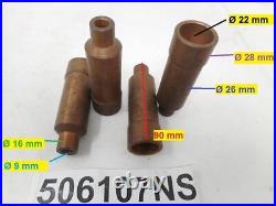 Copper Caps Series Head Injector Port Cylinders Autocarro D'Epoca