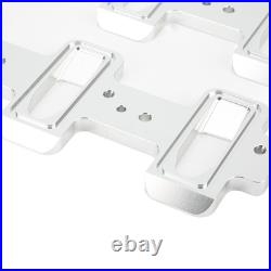 Cylinder Head-Rectangle Port Intake Manifold Adapter For LSA LSX Cathedral