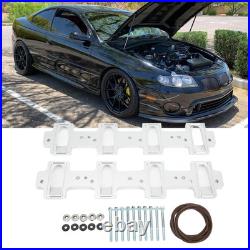 Cylinder Head-Rectangle Port Intake Manifold Adapter For LSA LSX Cathedral