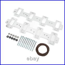 Cylinder Head-Rectangle Port Intake Manifold Adapter For LSA LSX Cathedral Port