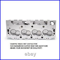 Edelbrock Bbc Aluminum Heads (your Choice Oval Or Rect Port)