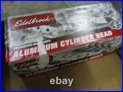 Edelbrock Performer RPM Aluminum Cylinder Heads Rectangle Port Bbc 60559 Chevy