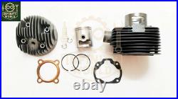 FOR VESPA PX T5 150cc LML 3 PORT CYLINDER BARREL HEAD PISTON KIT CAST IRON S2u