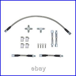 For GM LS LS1 LS3 4.8 5.3 Cylinder Head Coolant Steam 4 Port Crossover Hose Kit