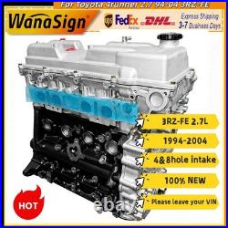 For Toyota 4runner 2.7 94-04 3RZ-FE Long Block Engine Assembly 4 & 8 Port Intake