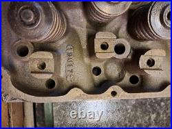 Ford 351ci V8 Cleveland 4V cylinder heads Large inlet and outlet valves & ports