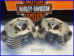 Harley 103 SHOVELHEAD HEADS High Performance Ported/Polished Dual Plug Ex/Drain