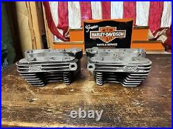 Harley Davidson S&S EVO Evolution Cylinder Heads Ported Performance FXR