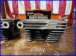 Harley Davidson S&S EVO Evolution Cylinder Heads Ported Performance FXR