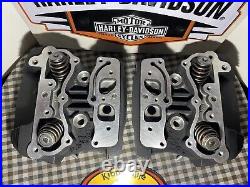 Harley Twin Cam Heads Stage 2 High Performance Ported & Polished fits 99-17