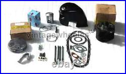 LAMBRETTA GP-LI-SX-TV CONVERSION 190 cc CAST IRON CYLINDER KIT POLISHED PORT SIL