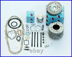 Lambretta 185cc SWP Alloy Performance Cylinder Kit Polished Ports Small Block