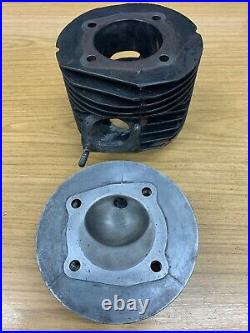 Lambretta 200 66.0 Mild Ported Stage 4 Large Block Cylinder and Head kit g