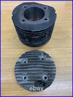 Lambretta 200 66.0 Mild Ported Stage 4 Large Block Cylinder and Head kit g