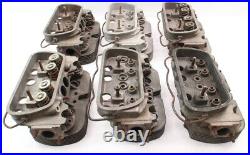 Lot of 6 Cylinder Head Cores 71-79 VW Beetle Bug Aircooled Dual Port Genuine