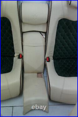 Maserati Quattroporte V Sitz Rücksitzbank Leder Alcantara verstellbar Memory