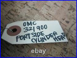 NEW OEM 0770 OMC Johnson Evinrude Port Side Cylinder Head 321900 0321900
