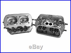 NEW PAIR VW 1600 DUAL PORT CYLINDER HEADS withDUAL SPRINGS 90.5/92mm BORE