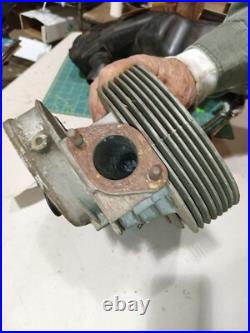 OEM 1960's VW BEETLE MOTOR CYLINDER HEAD SINGLE PORT # 113 101 371 C