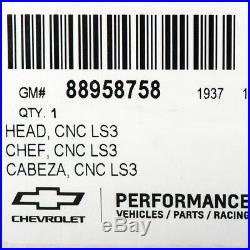 OEM Genuine GM LS3 Cnc- Ported Cylinder Head Assembly Fits All Models 88958758
