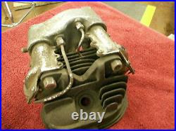 OEM Harley Knucklehead cylinder heads, no broken ears or port issues, LOOK