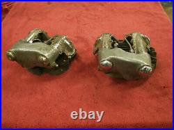 OEM Harley Knucklehead cylinder heads, no broken ears or port issues, Patina