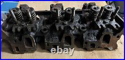 One Pair Of Ford V6 Essex Cylinder Heads D Shape inlet ports For Spares Repair