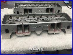 Pontiac / Chevy Rolled Deck 10 Degree High port Cylinder heads