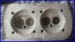 This is a Pair of Cylinder Heads 67-73 VW Type 1,2, 3 Dual Port 16 85.5 Bore