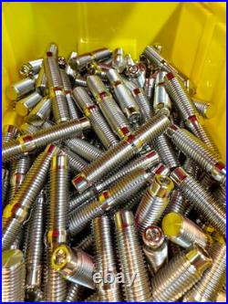 Titanium K-Series Exhaust Manifold Stud Kit Fits K20/K24 4-Port Heads