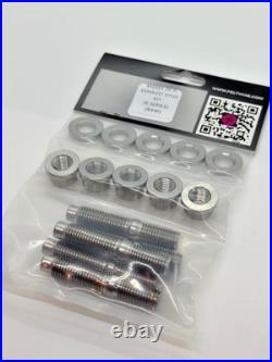 Titanium K-Series Exhaust Manifold Stud Kit Fits K20/K24 4-Port Heads