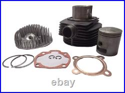 VESPA PX PE T5 150cc 5 PORT CYLINDER BARREL HEAD PISTON KIT IRON HIGH QUALITY