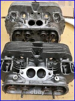 VW Air Cooled Junk Shop Pair of Genuine Mexico 1600cc twin port Cylinder Heads