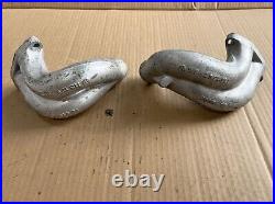 Vw 1.3 1.5 Bus Beetle Bug air cooled engine twin port inlet manifold ends Pair
