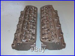 World Products Ford Mustang Windsor 302 351W Ported Cast Iron Cylinder Head Pair