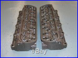 World Products Ford Mustang Windsor 302 351W Ported Cast Iron Cylinder Head Pair